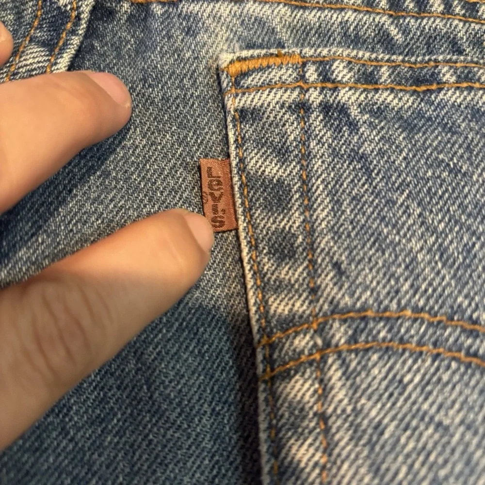 Levis 540 Jeans Mens Size 36x30 Blue Relaxed Fit Cotton Vintage‎ 90's Brown Tab